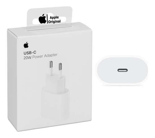 Adaptador Cargador Apple Original Usb C 20 W iPhone 14 13 12