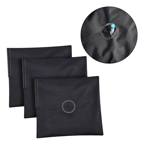 3x Bolsa De Pesas Bolsa De Pesas Base De Negro De 18 \ X19\