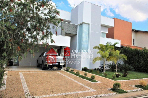 Imagem 3 de 30 de Casa Com 3 Dormitórios À Venda, 309 M² Por R$ 2.000.000,00 - Condomínio Villa Lobos - Paulínia/sp - Ca0801