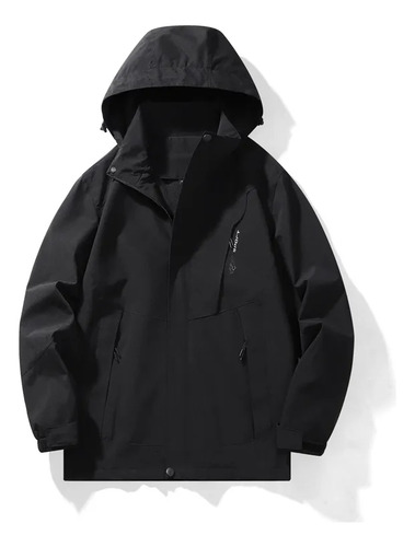 Chaqueta Senderismo Otoño Impermeable Mujer Capucha