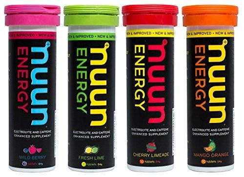 Nuevos Nuun Energía: Hidratantes Electrolitos Tabletas Mezcl