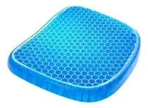 Comprar Cojín Ergonomico En Silicona Almohada Para Silla Color Azul