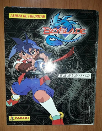 Álbum De Figuritas Beyblade Let It Rip 136 Figuritas