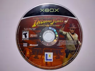 Indiana Jones And The Emperor's Tomb Xbox Clásico Físico Ori