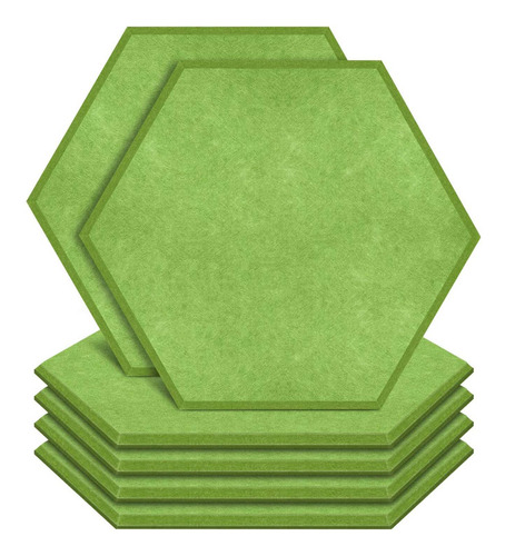 Paquete De 6 Paneles Acústicos Hexagonales Con Acolchado Ins