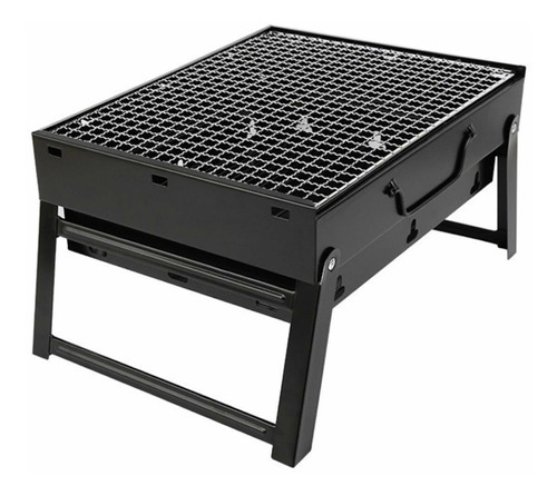 Asador Parrilla Plegable Portátil Camping Carbon