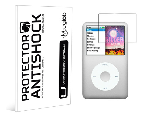 Protector Mica Pantalla Para Apple iPod Classic 7