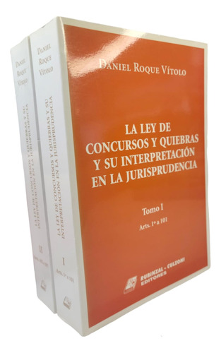 La Ley De Concursos Y Quiebras Y Su Interpretación Vitolo