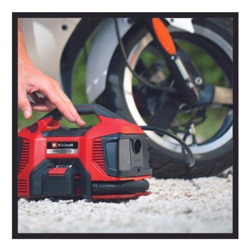 Compresor Aire Portátil 18v Einhell Pressito 18/21 + Bat 4ah