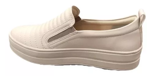 Tenis Slip On Flatform Quiz Plataforma Calce-fácil Conforto