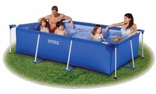 Piscina Armable De 2,59x1,70x0,61 Cm Super Resistente+garant