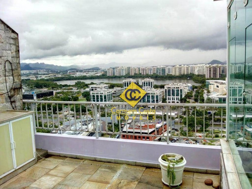 Imagem 28 de 30 de Cobertura Com 4 Dormitórios À Venda, 113 M² Por R$ 2.000.000,00 - Barra Da Tijuca - Rio De Janeiro/rj - Co0049