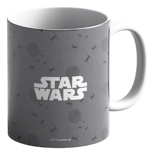 Set Único Star Wars, Taza Cerámica 330ml + Lata Metálica