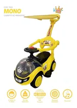 Comprar Buggie Carrito Para Niños Musical Con Guiador Y Sombrilla
