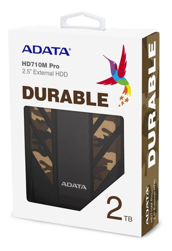 Disco Duro 2tb Adata Hd710 Pro Usb 3.2 Gen 1 Antigolpes Camu