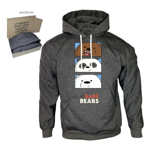 Imagen 4 de 10 de Buzo Hoodie Personalizado Saco Osos Escandalosos Estampado