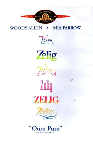 Dvd Zelig - Woody Allen Mia Farrow Edição Fox Slim Original