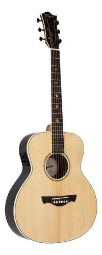 Violão Tagima Barrie Eq Ntop Gs Mini Solid Top Com Bag Cor Natural Orientação Da Mão Destro