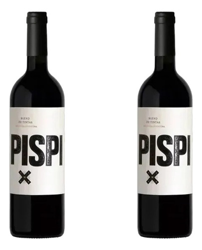 Vino Tinto Pispi Blend X750ml Mosquita Muerta Pack X2