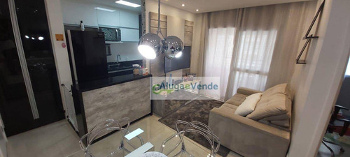 Imagem 1 de 30 de Apartamento Com 2 Dormitórios, 1 Suíte, 1 Vaga De Garagem, À Venda No Condomínio Enjoy, 60 M² Por R$ 450.000 - Vila Augusta - Guarulhos/sp - Ap0308