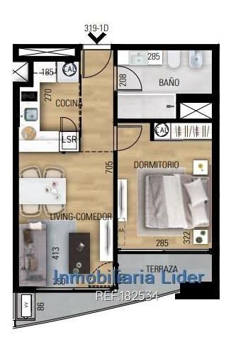 Imagen 8 de 8 de Apartamento De Un Dormitorio A Estrenar En Buceo Cw182534
