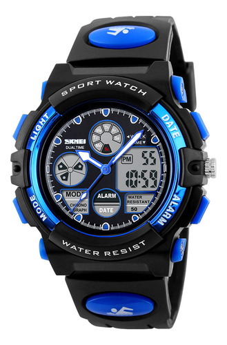 Reloj De Pulsera Timer Dual Sports High Quality Back