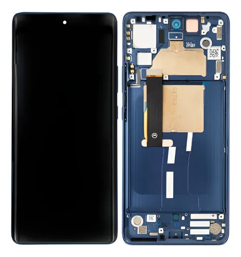 Modulo Para Motorola Moto Edge 30 Fusion Xt2243 C/marco Orig Azul