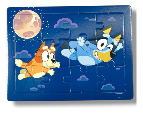 Rompecabezas Niños Infantil 12 Piezas Bluey Stars