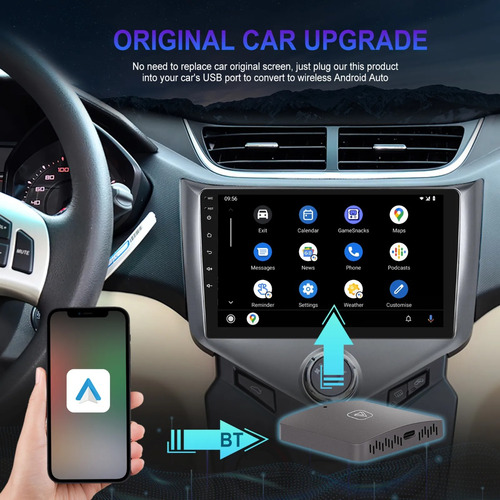 Interface Inalambrica Para Android Auto
