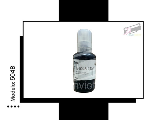 Botella De Tinta Compatible con Epson 504 B L4150 L4160 L6161 Negra