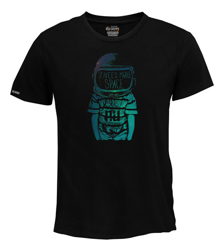 Camiseta Premium Hombre Estampada Astronauta Inp Bpr2