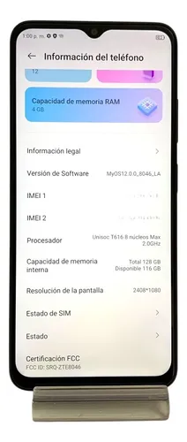 Zte Blade V40 Design Dual Sim 128gb + 4gb Ram (Reacondicionado)