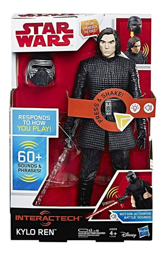 Kylo Ren Muñeco Star Wars Figura 30cm C1435 Original Hasbro