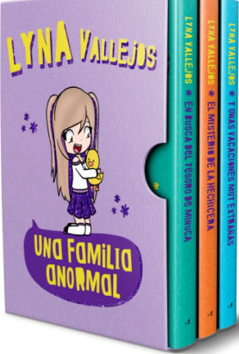 Pack 3 Libros Una Familia Anormal + Poster - Lyna Vallejos