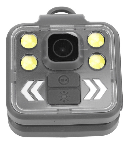 Linterna Frontal, Cámara Portátil Body Sports 1080p, Visión
