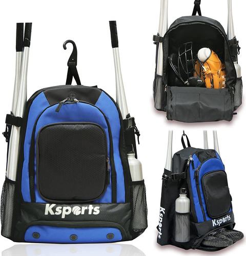 Mochila Para Softball Ksports, Usb, 600d Oxford, Reflectivo