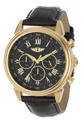 Reloj invicta correa de cuero hotsell