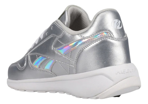 Tenis Plateados Heelys Reebok 005 Con Rueda