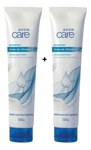 Creme Protetor Mãos Avon Care Luva Silicone Kit C/2 + Brinde