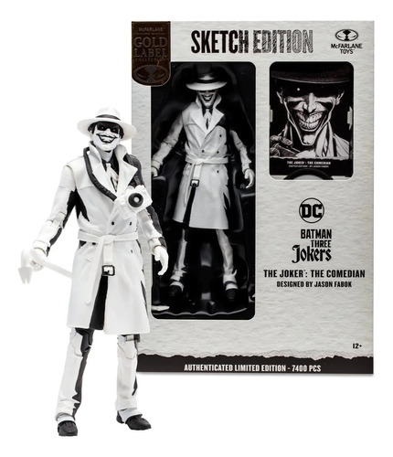 Figura Mcfarlane Gold Label The Joker Sketch Edition 17066