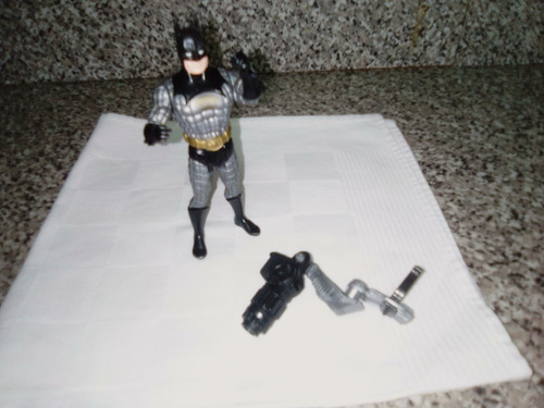 Figura De Batman Returns 1992 Negro Y Plata Láser