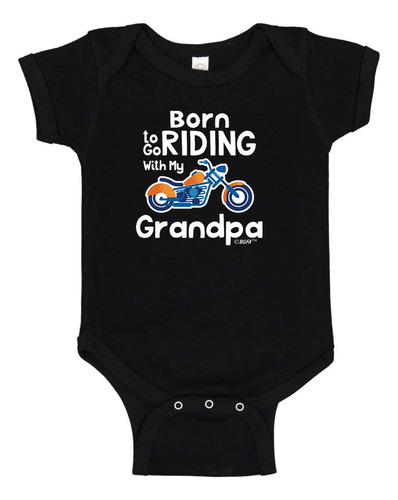 Baby Gifts For All Body De Motociclista Born To Go Riding W.