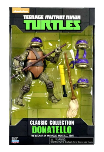 Tortugas Ninjas Mutantes Coleccion Clasica Figura Donatello