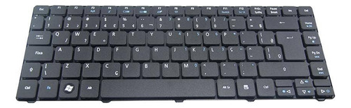 Teclado inalámbrico para portátil Acer Aspire 4741g Abnt2 F3, color negro