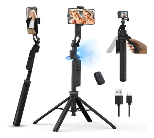 Tripé Ulanzi Tt23 Para Todo Tipo Celular Tripé Selfie Preto