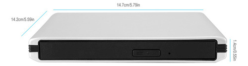 Unidad Óptica Usb 3.0, Portátil, Pc, Disco Externo, Dvd, Cd,