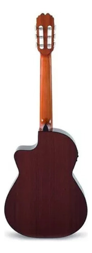 Guitarra Electroacustica Admira Juanita Ecf Nylon Española Color Abeto