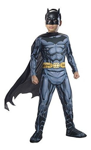 Disfraz Infantil Batman, Tamaño Pequeño (4-6)