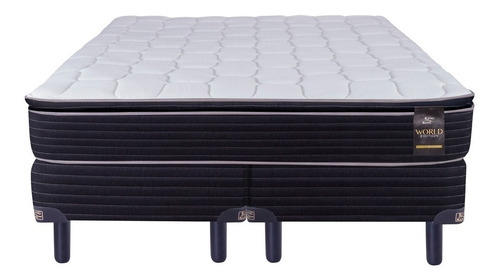 Colchon + Sommier 2 1/2 Queen King Koil Finesse 160x200 Off