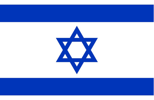 Bandera De Israel Oficial 90 X 150 Cm